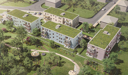 New dream home in a bright top floor - first occupancy in Bernau near Berlin