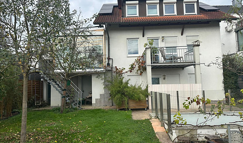 House with granny apartment and view of the Rhine