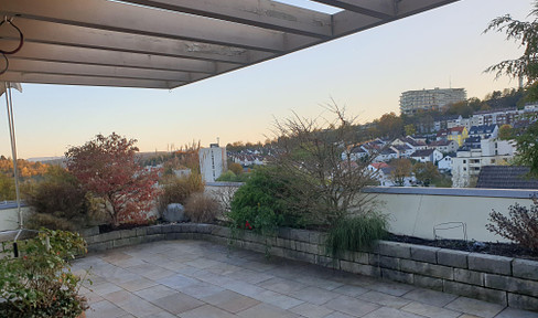 Top terrace house on the outskirts of Esslingen