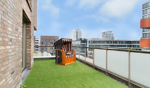 Your new dream apartment with a large roof terrace is waiting for you!