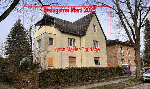 3-Zimmer DG-Wohnung | Lichtenrade | 3-Familienhaus | keine Makler-Courtage