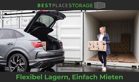 15 m² Self-Storage Lagercontainer in Dresden mieten - Günstig, Trocken und Sicher!