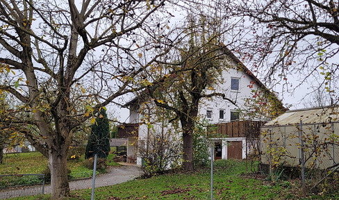 House with orchard