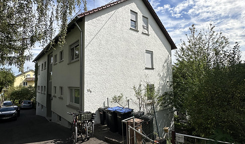 Renovated 2-room apartment with a view of the countryside