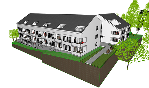 Building plot in the center of Waldbröl - building permit for 21 units