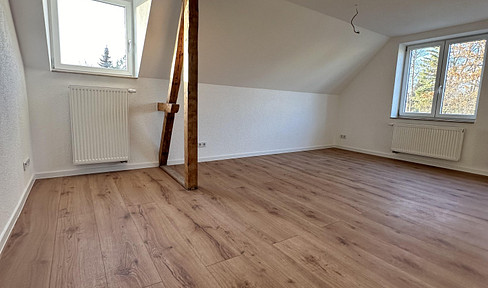 Beautiful attic apartment - renovated - central location in Röhrsdorf