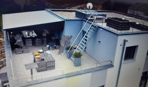 Penthouse apartment as good as new - with elevator - and XL garage - for sale or rent!