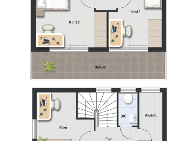 5-room new-build apartment to KfW 40 standard in idyllic location type 2