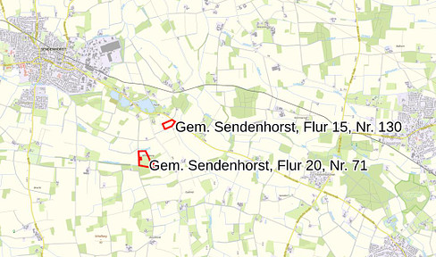 Verkauf 11,3 ha landwirtschaftlicher Grundstücke in Sendenhorst