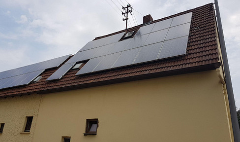 5-room apartment with potential in shell condition in two-family house - quiet location in Hagenbach