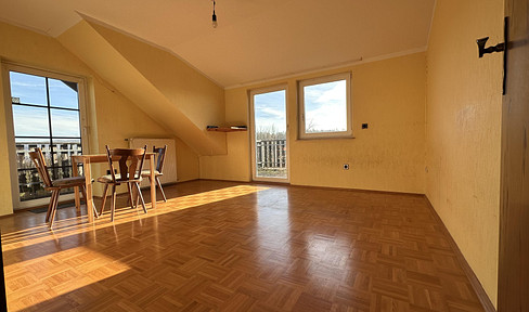 1-room attic apartment in Zierenberg-Burghasungen