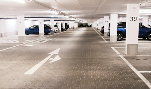 Berlin, New underground parking lot near central station and government district