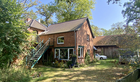 Charmantes Bauernhaus mit großem Grundstück in idyllischer Dorflage bei Gorlosen