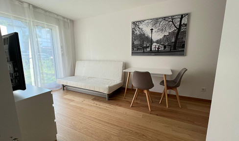 Statt Hotel: Möbliertes 1-Zimmer-Apartment in Wiesbaden-Naurod