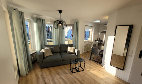 Exclusive, fully furnished 1-2 room apartment in Reutlingen/Betzingen