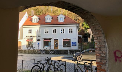 Store on a busy street