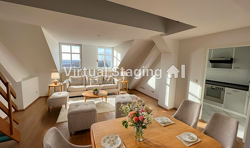 Sunny 2.5-room apartment with charm and high-quality furnishings