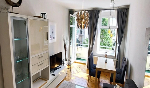 In the heart of Friedrichshain 2 room apartment with 1 bed +1 sofa bed