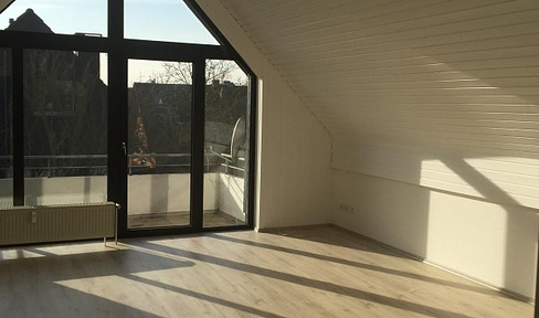 Beautiful, bright attic apartment