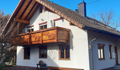 Live where others go on vacation in an exposed, quiet location in Wehr above the Wehra river