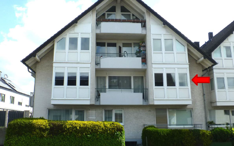 2-Zimmer-Wohnung mit Einbauküche, Balkon, Tiefgaragenstellplatz, Kempener Straße, Bergisch Gladbach