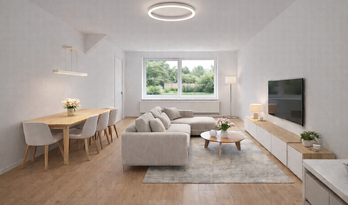 Two-room apartment, completely renovated, in a quiet, central location.