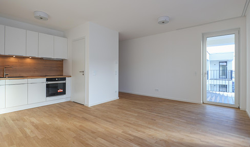 2 room luxury new build - parquet flooring & fitted kitchen - from the owner