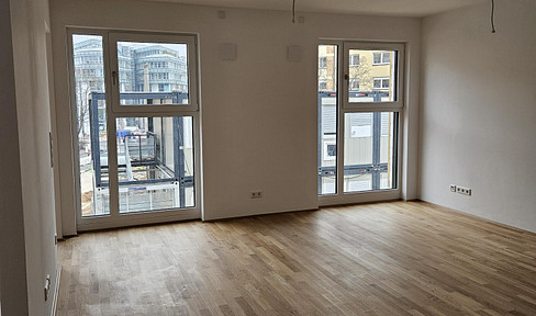 First occupancy. Modern 2-room lifestyle apartment in a top location in Nuremberg