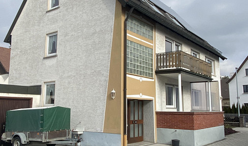 from private: Apartment house with 1,576sqm plot / 1,000sqm building site in Pfuhl