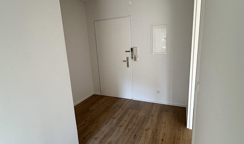 Super cut, completely renovated 4-room mezzanine apartment with kitchen, bathroom and guest WC