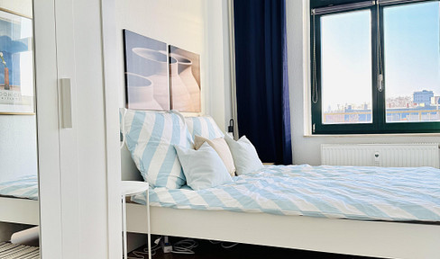 Möbliert in Dresden Neustadt - 2 Zimmer mit großem Balkon