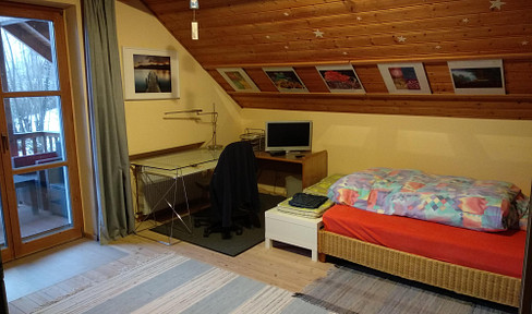 Central, quiet, inexpensive: 50 sqm apartment in Beilngries for mainly weekend residents