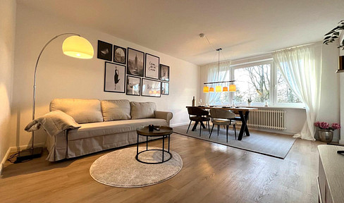 Stylish, furnished 3-room apartment in Hamburg-Poppenbüttel (available May & June 2026).