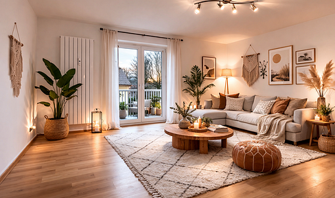 3 1/2 Zimmer Etagenwohnung in Murnau mit Loggia