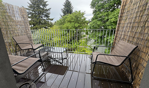 Attraktive und helle 3 Zi. Wohnung* Vollmöbiliert + EBK *Luft-Wärmepumpe *