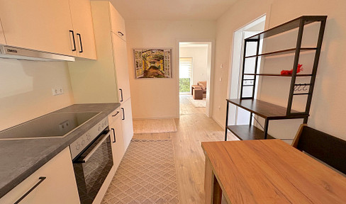 Attractive and bright 3 room apartment* fully furnished + EBK *air-heat pump *