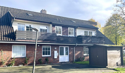 For Sale - A 2-room apartment with a balcony and potential for expansion, located in Brinkum, Stuhr.