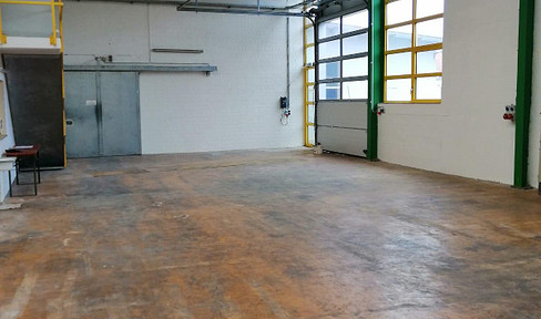 Commercial hall/warehouse and various ancillary rooms/additional areas
