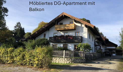 Möbliertes DG-Apartment mit Balkon