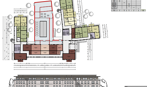 FREE OF PROVISION* Apartment building with concept for residential or care campus***