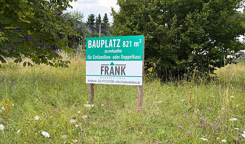 Bauplatz in Heilbronn Klingenberg für Einfamilienhaus oder Doppelhaus