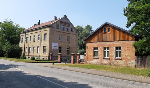 House with Brocken view with park and meadow