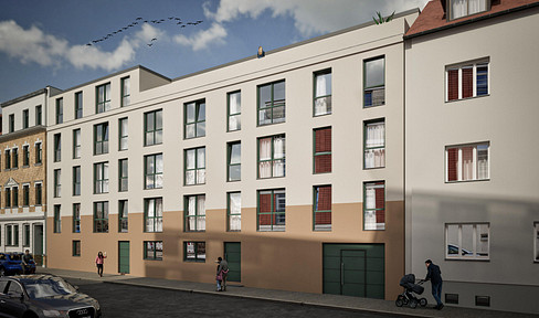 Under € 595 per sqm WF close to public transport in a quiet Wilhelminian-style neighborhood Oelßner 6/8