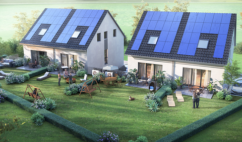Wehr-Hölzle, new construction of 20 DHH, promotion according to KfW 300 QNG