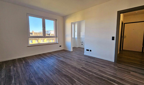 Fully renovated 2-room apartment for rent.