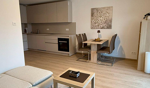 Stylish, furnished 1.5-room apartment in Laubendorf – perfect for singles or commuters!
