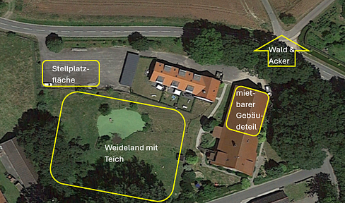 Residual farm close to the city for horse keeping, horticulture, agriculture & forestry or similar for rent on a pro rata basis