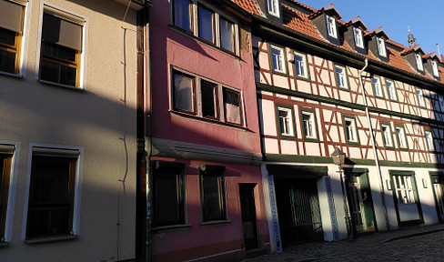 Listed half-timbered house in the old town of Nordhausen