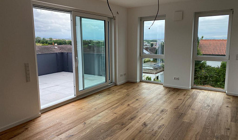 Modern, accessible 3-room apartment for seniors available for rent in the center of Groß-Umstadt.