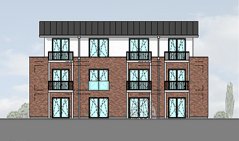 Steuern sparen mit KFW40 QNG Neubau! Staffelgeschoss mit zwei Balkonen!